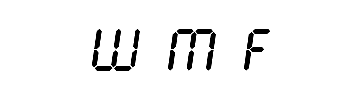 LCD2 Bold  Free Fonts Download