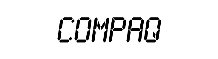 LCD2 Bold  Free Fonts Download