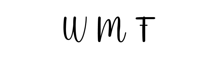 Flower Minimalist  Free Fonts Download