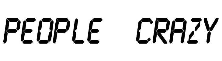 LCDMono Bold  Free Fonts Download