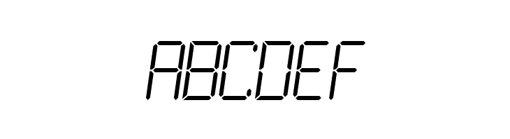 LCDMono2 Light  Free Fonts Download