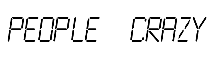 LCDMono2 Light  Free Fonts Download