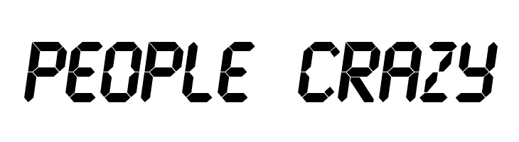 LCD Ultra  Free Fonts Download