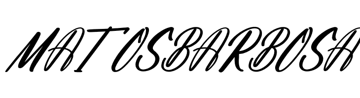 Albathros Yashline DEMO VERSION Italic  Free Fonts Download