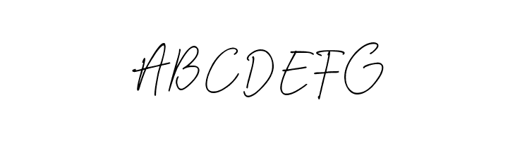Signature present  Free Fonts Download