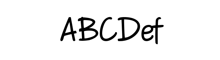 A Note  Free Fonts Download