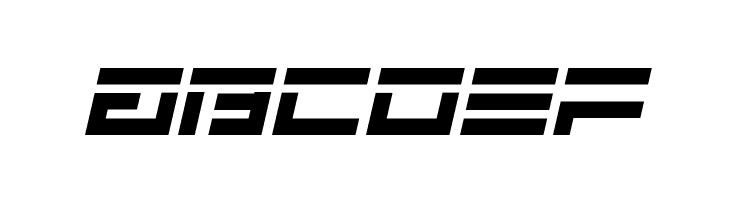 Avenger Laser Italic  Free Fonts Download