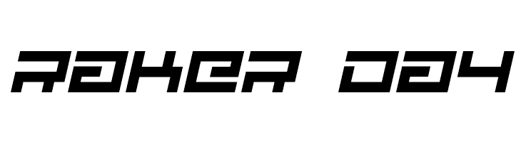 Avenger Italic  Free Fonts Download