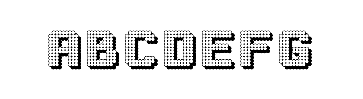 DottyShadow  Free Fonts Download