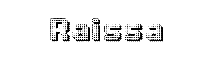 DottyShadow  Free Fonts Download