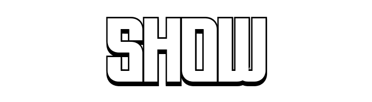 Brovic Regular Extrude  Free Fonts Download