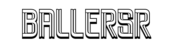 Brovic Inline Extrude  Free Fonts Download