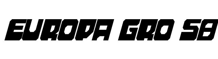 Extechchop Condensed  Free Fonts Download