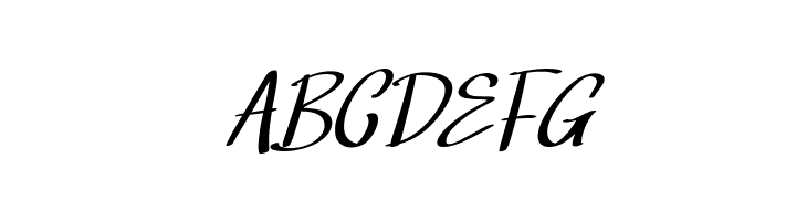 Hongkong Script Italic - Person Italic  Free Fonts Download