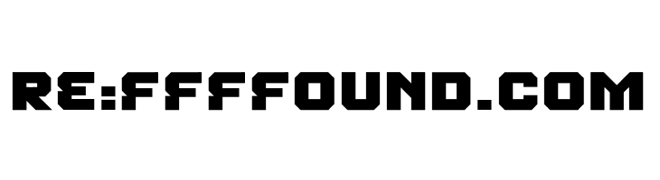 Fear Factor Black  Free Fonts Download