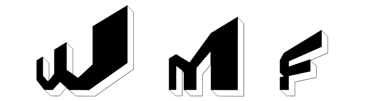 Fear Factor '3D'  Free Fonts Download