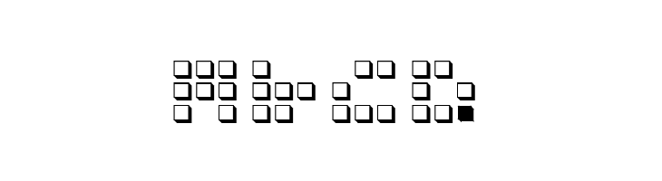 Iconian 3D  Free Fonts Download