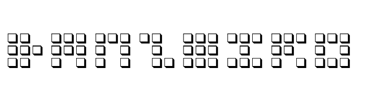 Iconian 3D  Free Fonts Download