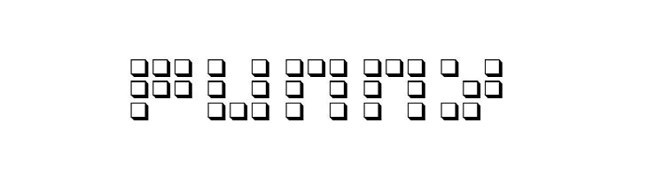 Iconian 3D  Free Fonts Download