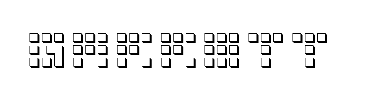 Iconian 3D  Free Fonts Download