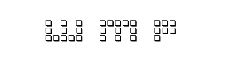 Iconian 3D  Free Fonts Download