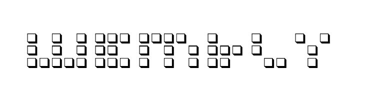 Iconian 3D  Free Fonts Download