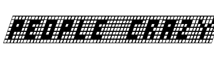 X-Grid Italic  Free Fonts Download