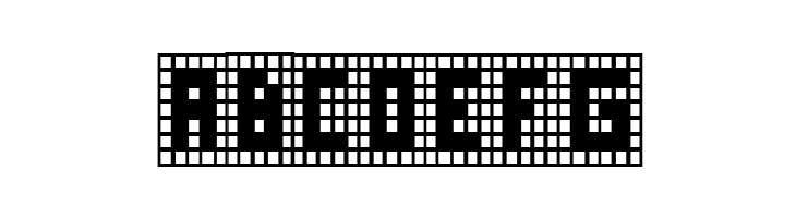 X-Grid  Free Fonts Download