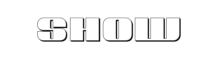 Nolo Contendre Shadow  Free Fonts Download