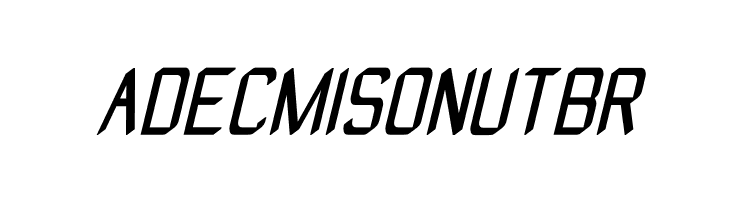 ZyphyteCondenseOblique  Free Fonts Download