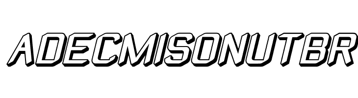 Zyphyte Offset Oblique  Free Fonts Download