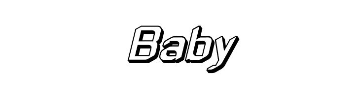 Zyphyte Offset Oblique  Free Fonts Download