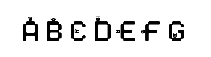 DustMonsters Medium  Free Fonts Download