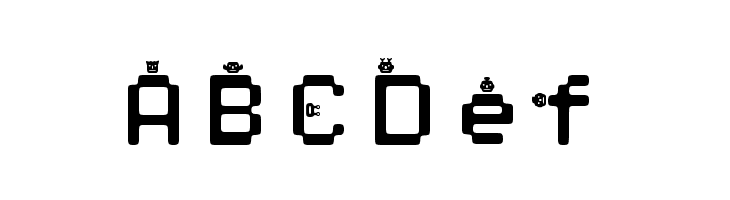 DustMonsters Medium  Free Fonts Download