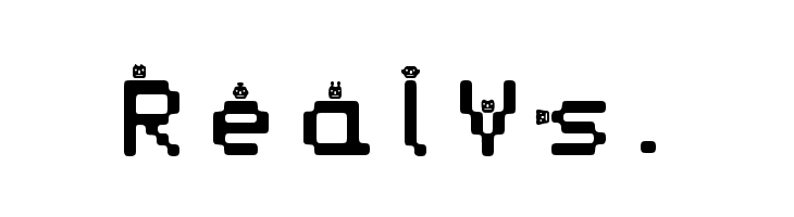 DustMonsters Medium  Free Fonts Download