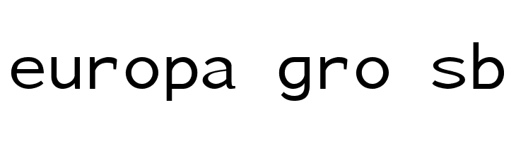 Nu Sans Mono Demo  Free Fonts Download