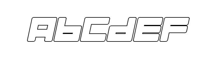 Almanaque Outline Italic  Free Fonts Download