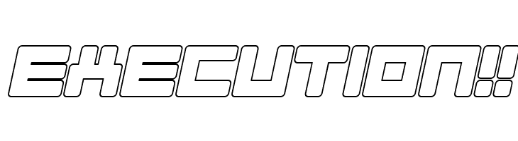 Almanaque Outline Italic  Free Fonts Download