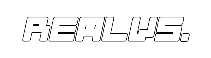 Almanaque Outline Italic  Free Fonts Download