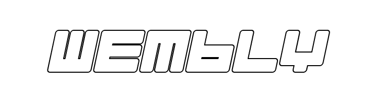 Almanaque Outline Italic  Free Fonts Download