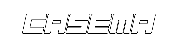 Almanaque Outline Italic  Free Fonts Download