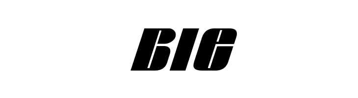 Glypic Italic  Free Fonts Download