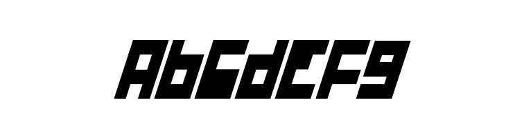 UFO Hunter Italic  Free Fonts Download