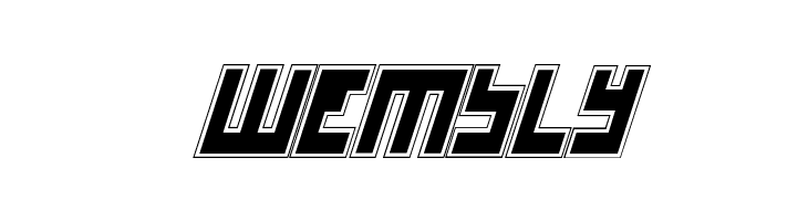 UFO Hunter Academy Italic  Free Fonts Download