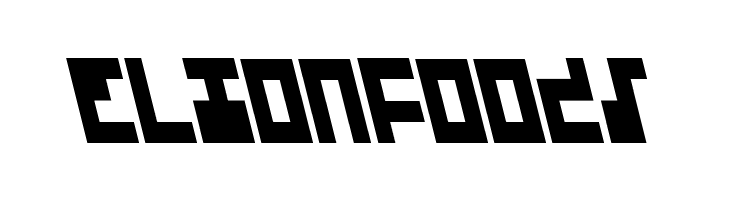 UFO Hunter Leftalic  Free Fonts Download