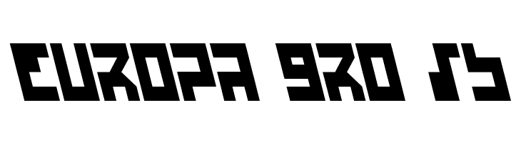 UFO Hunter Leftalic  Free Fonts Download