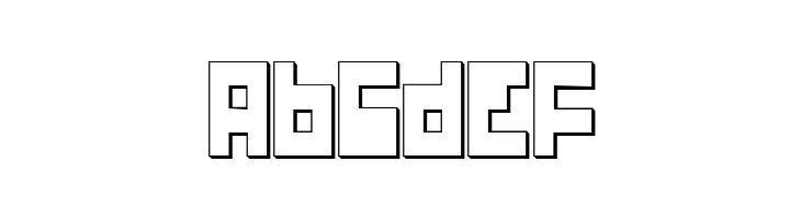 UFO Hunter 3D  Free Fonts Download