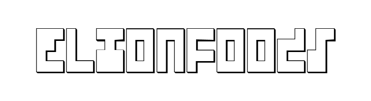 UFO Hunter 3D  Free Fonts Download