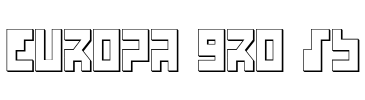 UFO Hunter 3D  Free Fonts Download