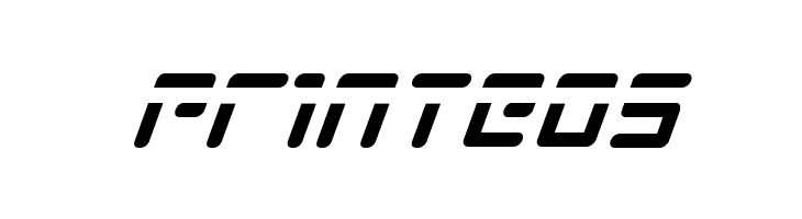 Prokofiev Phaser Italic  Free Fonts Download